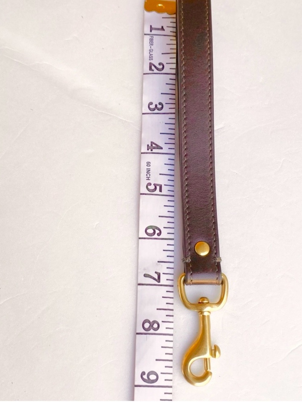 Tumi Wristlet Strap Replacement Brown Leather
